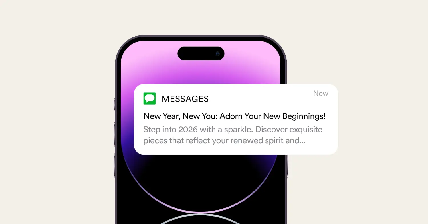 SMS that can be sent during the festive season using MoEngage