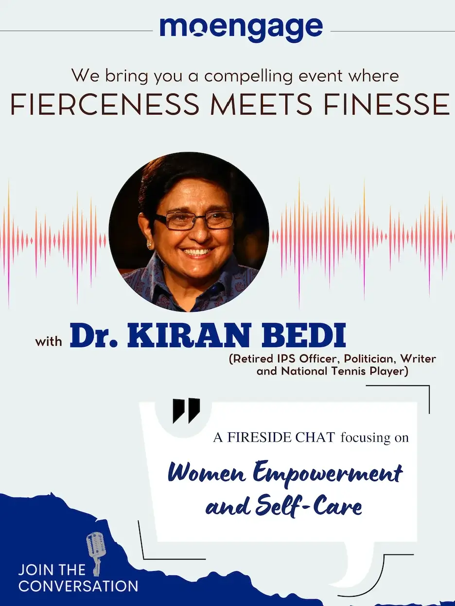 Expert session by Dr. Kiran Bedi