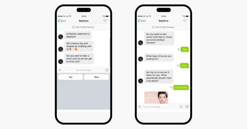 Sephora's AI chatbot helps customers to improve their shopping experiences