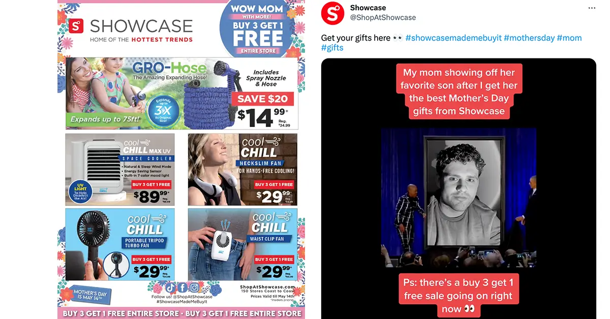 ShowCase Using Omnichannel Marketing for its Mother's Day Campaign