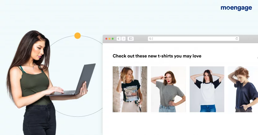 This is an image of smart recommendations for retail