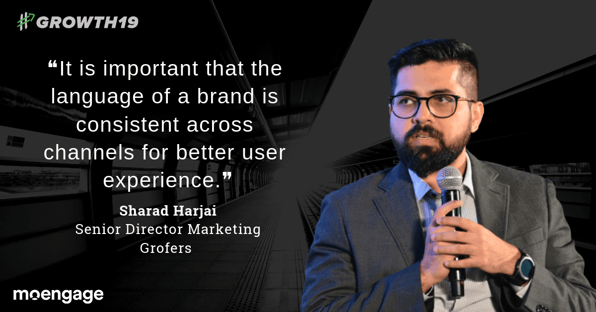 Sharad Harjai, Senior DM Grofers on brand and customer loyalty 