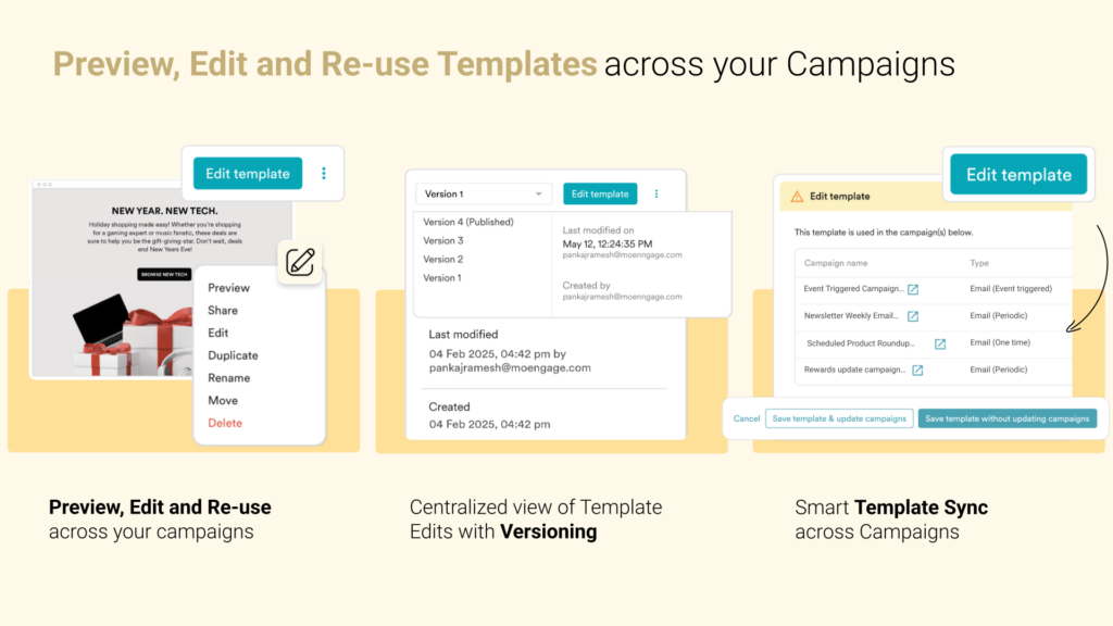 Introducing MoEngage's Template Manager