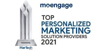 MoEngage Named a Top Personalized Marketing Solution Provider 2021 by MarTech Outlook Magazine