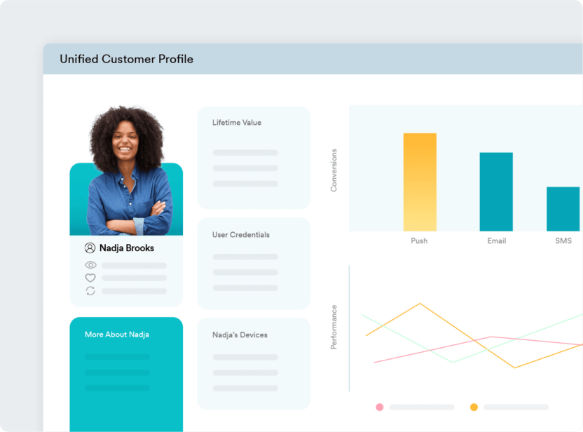 A unified customer profile for driving targeted campaign