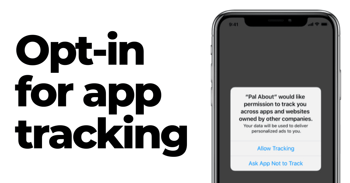 User opt-in for app tracking in iOS14 (IDFA tracking)