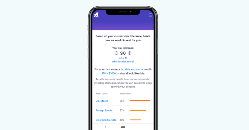  Wealthfront personalizes personal finance based on the customer's goals