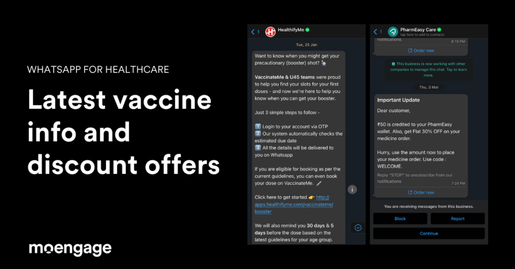 WhatsApp Business for Healthcare