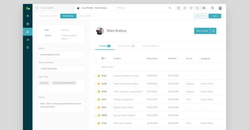 Zendesk uses AI in customer service