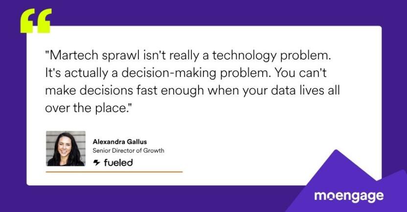 Alexandra Gallus, Fueled on Martech Sprawl