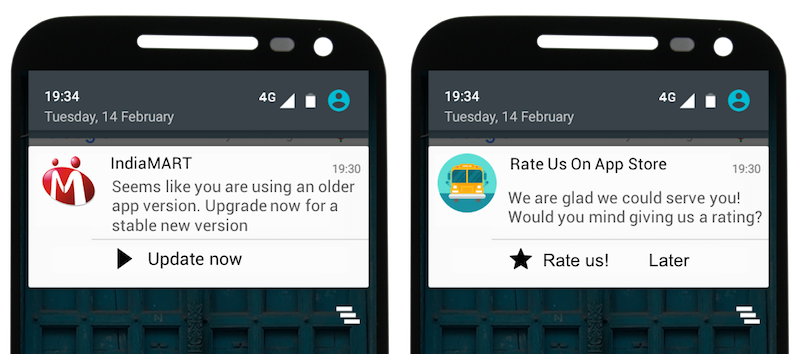 push notification experience