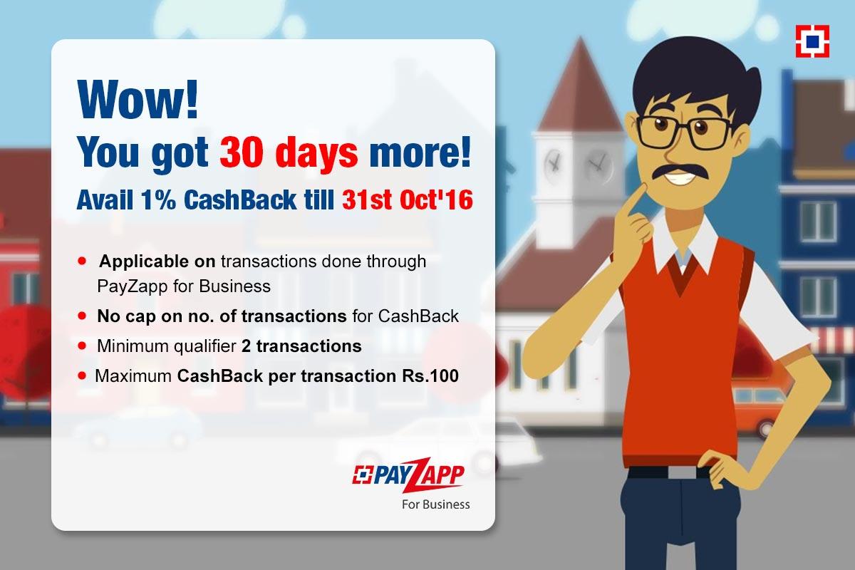 How HDFC promoted PayZapp. 