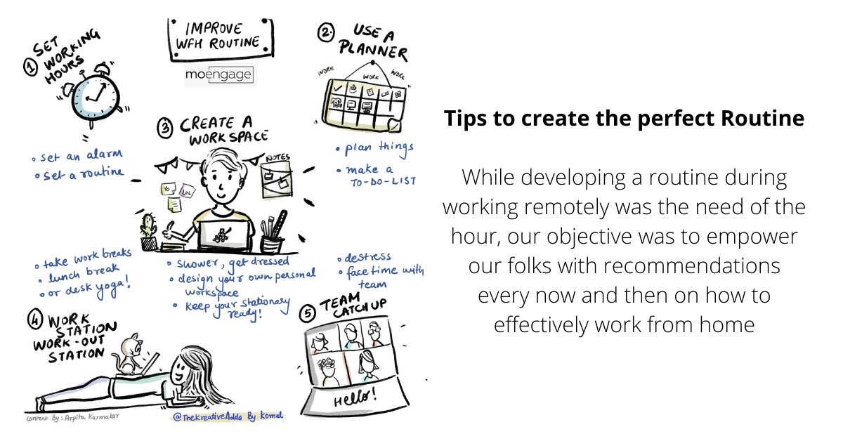 tips for perfect routine - find your remote work sweet spot