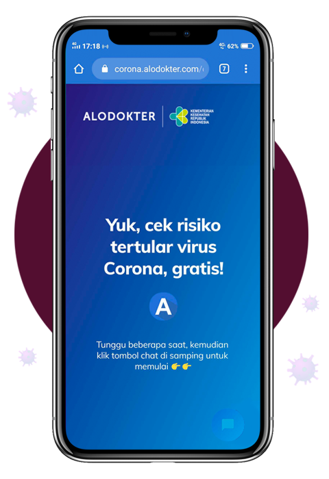 alodokter has implemented chatbots to increase awareness about COVID-19