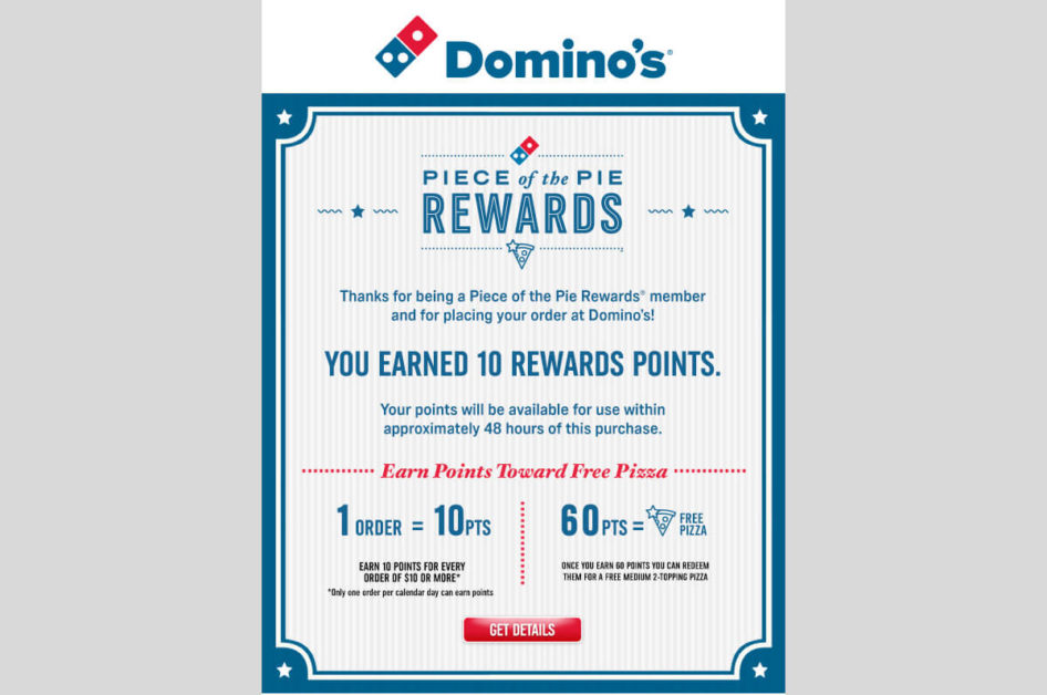 Dominos Email Campaign