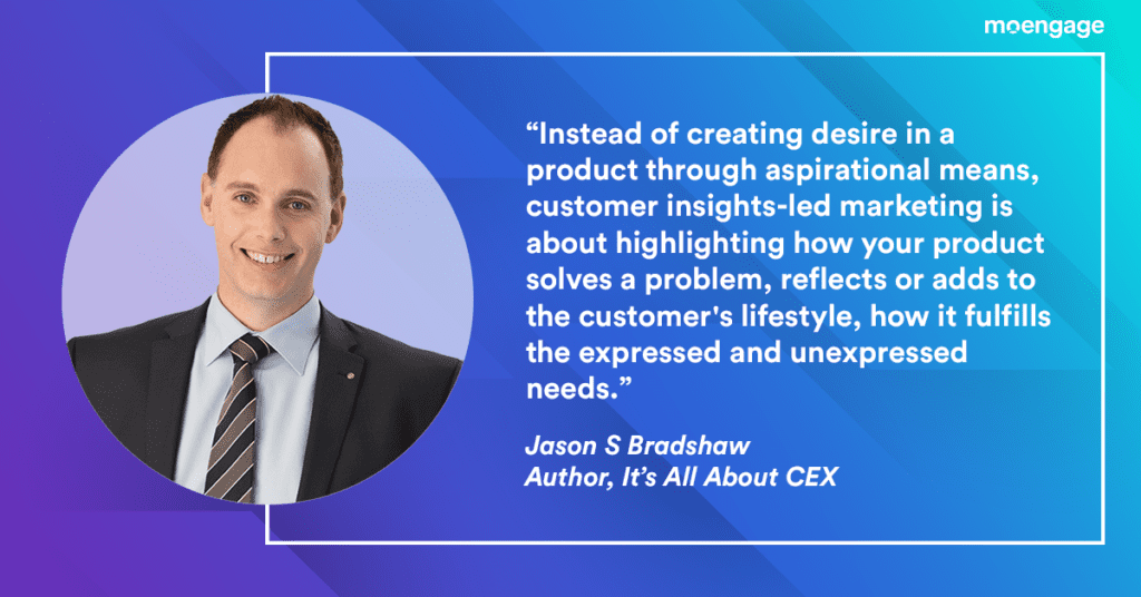 insights-led marketing shows how product solves a problem