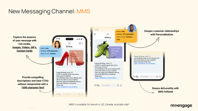 messaging channel - MMS