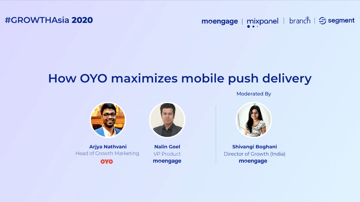 mobile push delivery #GROWTHAsia 2020