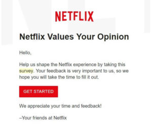 netflix review email