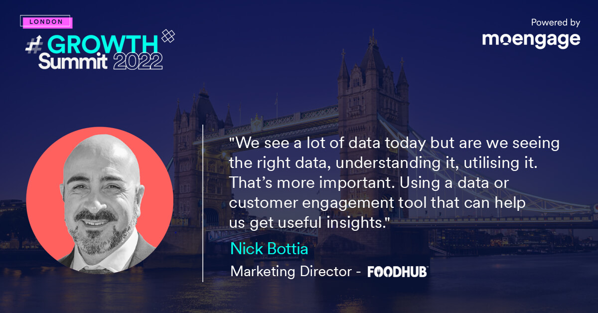 #GROWTH Summit London | Nick Bottai, Marketing Director, Foodhub