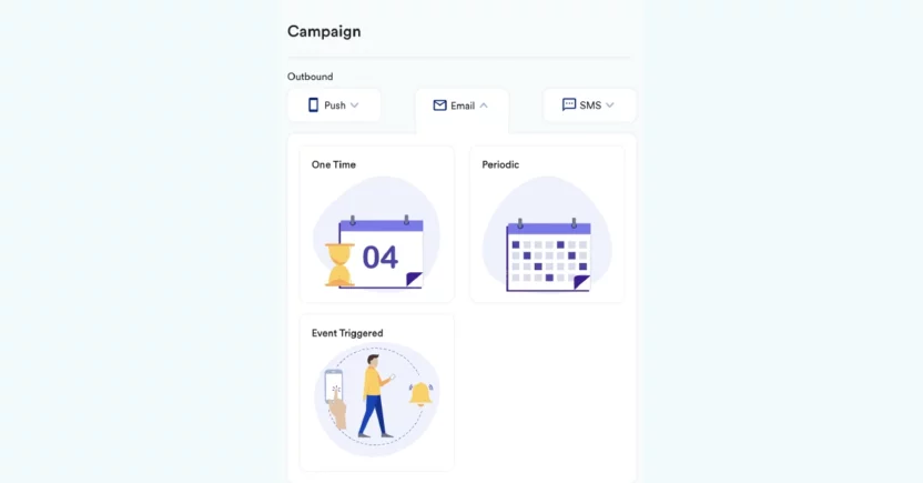 Win-back email campaign using MoEngage email marketing platform