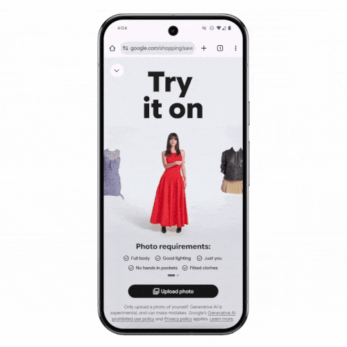 image showing google's try it on feature 